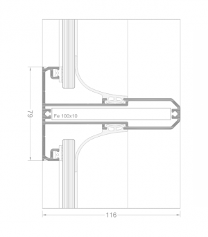 Opción de acristalamiento con junta flexible - TERRASSENDACH