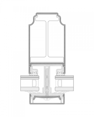 Opciones de junquillos interiores y exteriores Victorian Plus