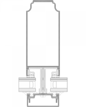 Opciones de junquillos interiores y exteriores Victorian Plus