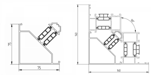 Esquinero angular SP050