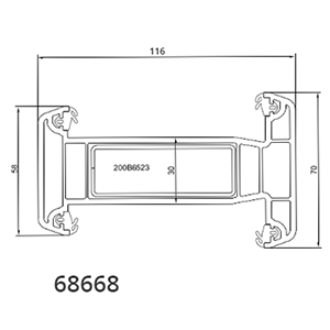 Static coupling 68667