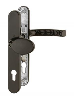 door handle with knob BROWN