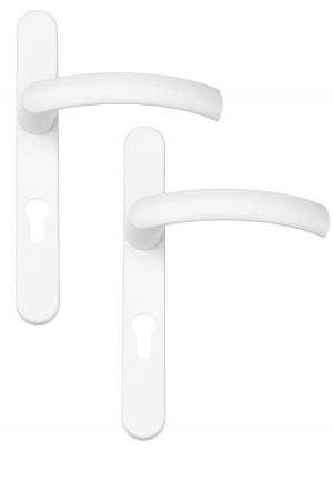 door handle set WHITE