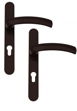 door handle set BROWN