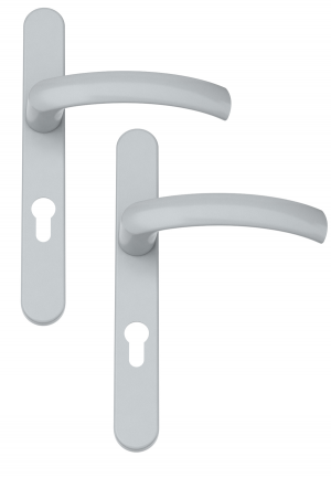 door handle set SILVER