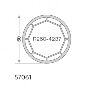 Esquinero de ángulo variable 57061