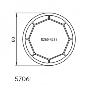 Esquinero de ángulo variable  57061