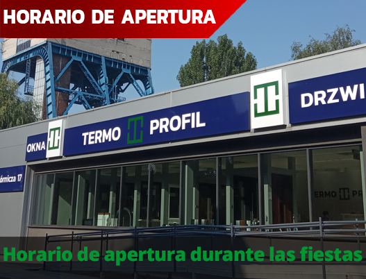Horario de apertura durante las fiestas